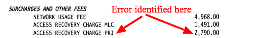 Error identified